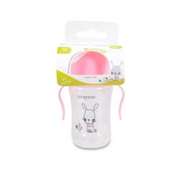 Cangaroo c0587 šolja za bebe bunny pink 300 ml ( CAN3423 ) - Img 2