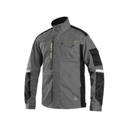 Canis Radna bluza stretch sivo-crna vel.60 ( 55270 )