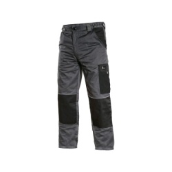 Canis Radne pantalone do struka phoenix cefeus sivo-crne, vel.56 ( 54483 )