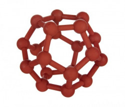 Canpol baby glodalica - wood silicon - 80/302 geometric ( 80/302 ) - Img 1