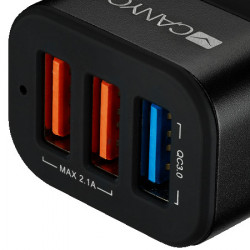 Canyon C-07 universal 3xUSB car adapte ( CNE-CCA07B )  - Img 2