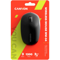 Canyon MW-04, bluetooth wireless optical mouse black ( CNS-CMSW04B ) - Img 5