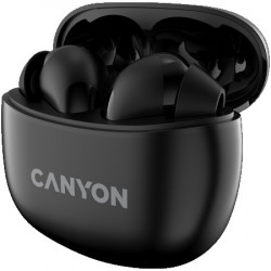 Canyon TWS-5 bluetooth headset, type-C, black ( CNS-TWS5B )  - Img 4