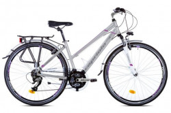 Capriolo roadster tour lady 2.0 bicikl 28"/21 sivo-ljubičasti 19" Al ( 915605-19 )