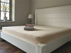 Čaršav Pamuk - Lastiš 200x200/25cm Beige color ( VLK000324-beigen )