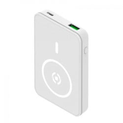 Celly magnetic wireless power bank 5000 mAh bela ( 77002 ) - Img 3