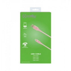 Celly USB-C kabl u pink boji ( USBTYPECCOLORPK ) - Img 2