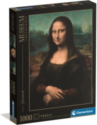 Clementoni puzzle 1000 hqc museum - mona lisa ( CL37085 )
