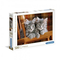 Clementoni puzzle 500 kittens hqc ( CL30545 )  - Img 1