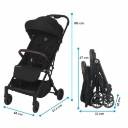 Coccolle Melia Sportska Kolica za Bebe Crna ( 10277 )-5