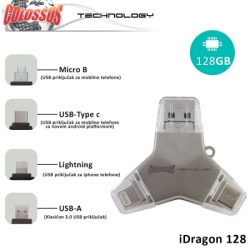 Colossus Multi USB i dragon 4u1 u016a 128GB ( 8606012416130 )-1