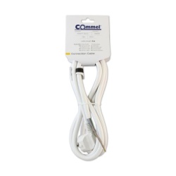 Commel Prikljucni kabl 16 a 250 v 3500 w, beli, 2m h05vv-f 3g2,5 ( c0614x )