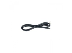 Commel prikljucni kabl 2,5 a 250 v, crni, 3m h03vvh2-f 2x0,75 ( c0119 )