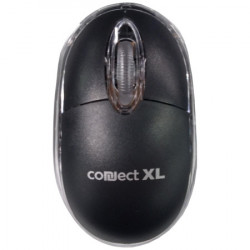 Connect XL miš optički, 800dpi, USB, crna boja - CXL-M100BK - Img 4
