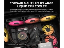 Corsair nautilus 240 argb/240mm/vodeno hladenje/crna  Kuler za CPU ( CW-9060092-WW ) -3
