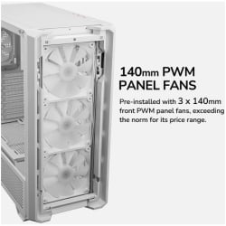 Cougar  MX600 White PC Case Mid Tower ( CGR-57C9W-RGB ) -12