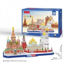 Cubbic fun puzzle city line moscow ( CBF202668 ) - Img 4