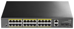 Cudy GS1026PS2 24-Port Gigabit PoE+ Switch with 2 Uplink Gigabit Ports and 2 Gigabit SFP Slots 300W-6