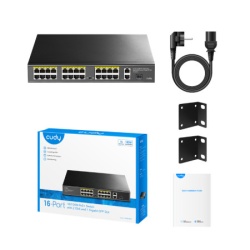 Cudy POE LAN svič sa 16 portova   ( Cudy-FS1018PS1 )-2