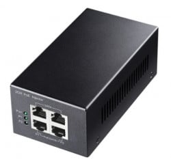 Cudy POE220 2x 30W Gigabit PoE+/PoE Injector, 802.3at/802.3af Standard, Data&Power 100 Meters, Metal - Img 1