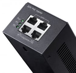 Cudy POE220 2x 30W Gigabit PoE+/PoE Injector, 802.3at/802.3af Standard, Data&Power 100 Meters, Metal - Img 4