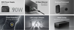 Cudy POE400X, 90W 10 Gbps PoE++ Injector, 10M/100M/1G/2.5G/5G/10G Brzina