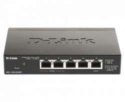 D-Link LAN Switch DGS-1100-05PDV2 10/100/1000 5port PoE Smart - Img 1