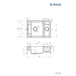 Deante deante sudopera magnetic 69/mgra/o zrm s503 - Img 2