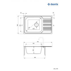 Deante deante sudopera xylo 78/ixd/o/18 zex 311b - Img 3