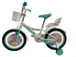 Dečija bicikla 16'' Ice-cream belo-mint ( SM-16005 ) - Img 1