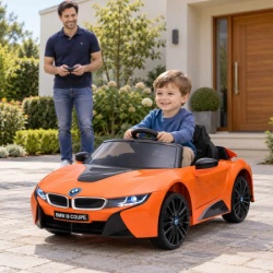 Dečiji automobil na akumulator BMW i8 Concept Narandžasti (12V) ( SM-26402N )