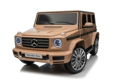 Dečiji automobil na akumulator - Mercedes Benz G500 4×4 Zlatna boja peska - Img 10