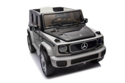 Dečiji automobil na akumulator Mercedes Concept EQG - Sivi-4