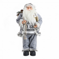 Deco santa, Deda Mraz, siva, 60cm ( 740843 ) - Img 1