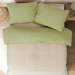 Dekordom Posteljina cb simple set bicolor double - green/merri bej ( 025571 )
