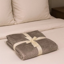 Dekordom Prekrivač softy 140x200 - grey ( 025342 )