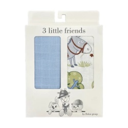Deksi Muslin tetra pelene Slonče magarence 80x80cm ( 3888 )