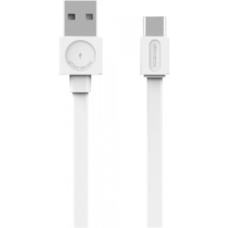 Designnest Flat micro usb kabl, beli ( 10452wt/usbmbc )