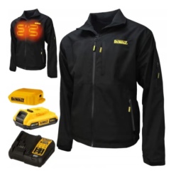 DeWalt DCHJ090BD1 Soft-Shell jakna sa grejačima, 1x2.0Ah, sa adapterom ( DCHJ090BD1-XL )
