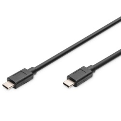Digitus Kabl USB-C na USB-C 3.1 1m crni,Gen2, 5A, 10GB, 3.1 Version ( ak-300139-010-s )