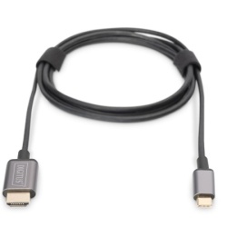 Digitus Kabl USB Tip C na HDMI 4K 1.8m crni ( da-70821 )
