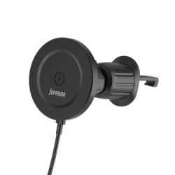 Drzac za mobilni telefon su-d102 sa bezicnim punjenjem (magnet i ventilacija) crni ( D2032 )