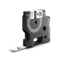 Dymo traka industrijska poliester 12mm crna/bela ( DY18483 )