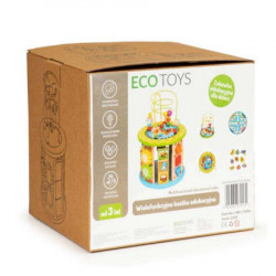 Eco toys drvena edukativna kocka sa igračkama ( HM179520 ) - Img 5