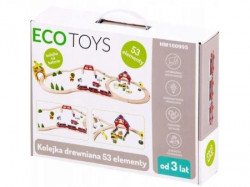 Eco Toys drveni voz set na baterije ( HM180995 ) - Img 2