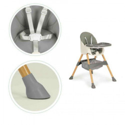 Eco toys stolica za hranjenje 2u1 ecotoys gray ( HC-823S GRAY ) - Img 4