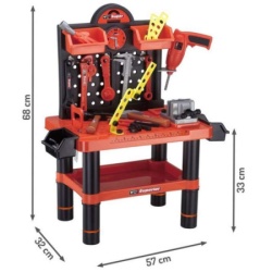 Ecotoys Velika radionica sa alatom sa decu superior  ( HC102648(57008) )-4