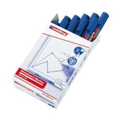 Edding Marker za belu tablu E-360 1,5-3mm, zaobljeni, pak. sa 10 kom. plava ( 94E360E )