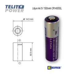 EEMB litijum Li-MnO2 AA 3V 1500mAh CR14505SL ( 1260 )