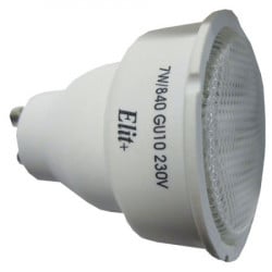 Elit+ "reflektor" 7w/840 gu10 230v/50hz 4000k stedna fluo kompakt sijalica ( ELF4840 )